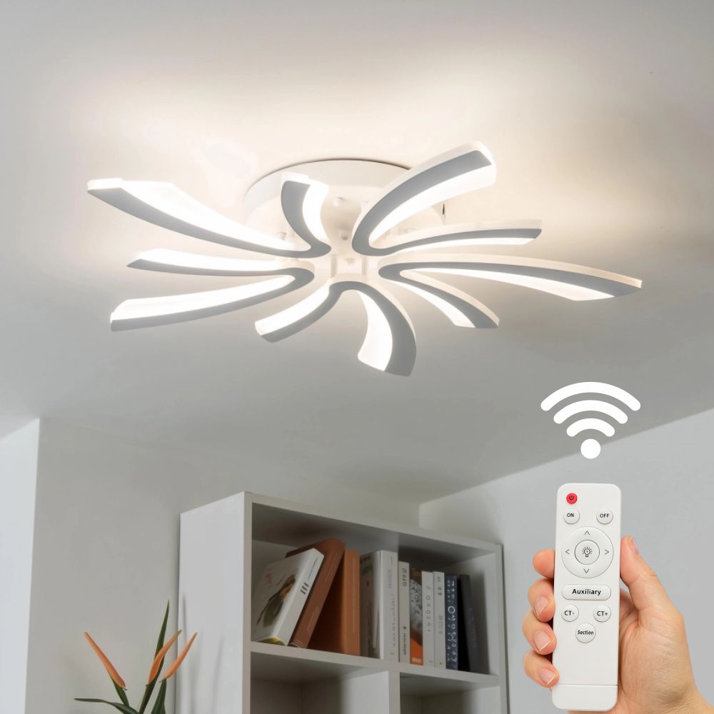 LUSTRA LED 70W CU 10 BRATE 3 CULORI+IR 700x90mm