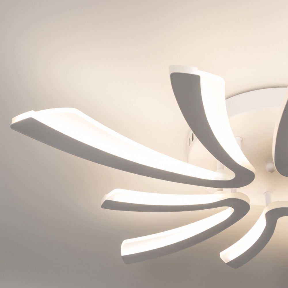 LUSTRA LED 70W CU 10 BRATE 3 CULORI+IR 700x90mm