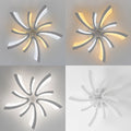 LUSTRA LED 70W CU 10 BRATE 3 CULORI+IR 700x90mm