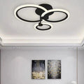 LUSTRA LED CERCURI 40W CU 3 BRATE 3 CULORI+IR 440mm x 150mm Spin Exim
