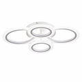 LUSTRA LED CERCURI 56W CU 4 BRATE 3 CULORI+IR 580mm x 90mm