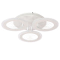 LUSTRA LED CERCURI 70W CU 3 BRATE 3 CULORI+IR 470x85mm