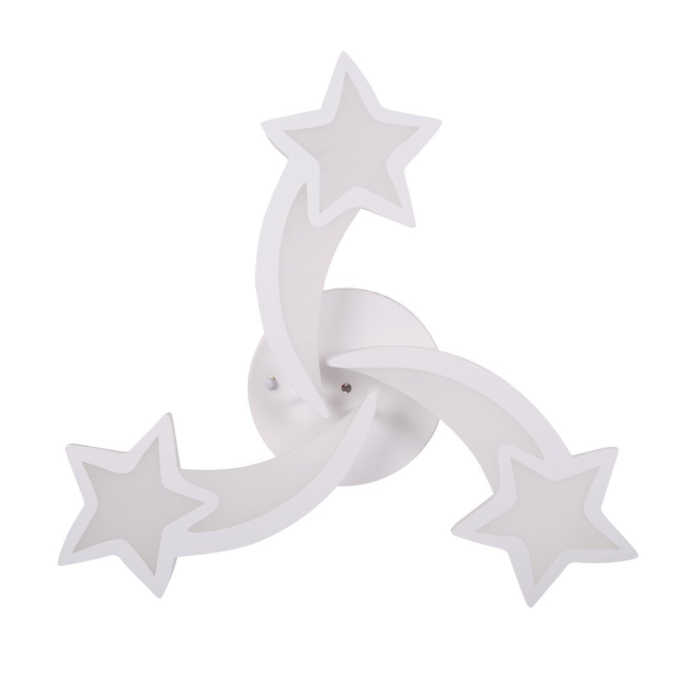 Lustra led dimabila STEA 62W cu 3 brate 3 CULORI+IR