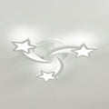 Lustra led dimabila STEA 62W cu 3 brate 3 CULORI+IR