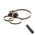 Lustra Led Dione 85w/4500lm 3000k/4000k/6500k cu Telecomanda 200+300+400mm
