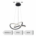 LUSTRA LED TRITON AJUSTABILA 66W/4000LM/3000K/4000K/6500K