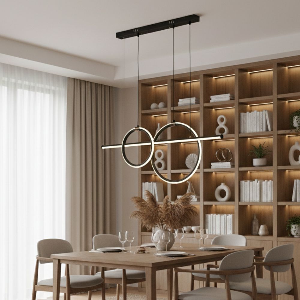 LUSTRA LED TITANIA AJUSTABILA 72W/3900LM/3000K/4000K/6500K