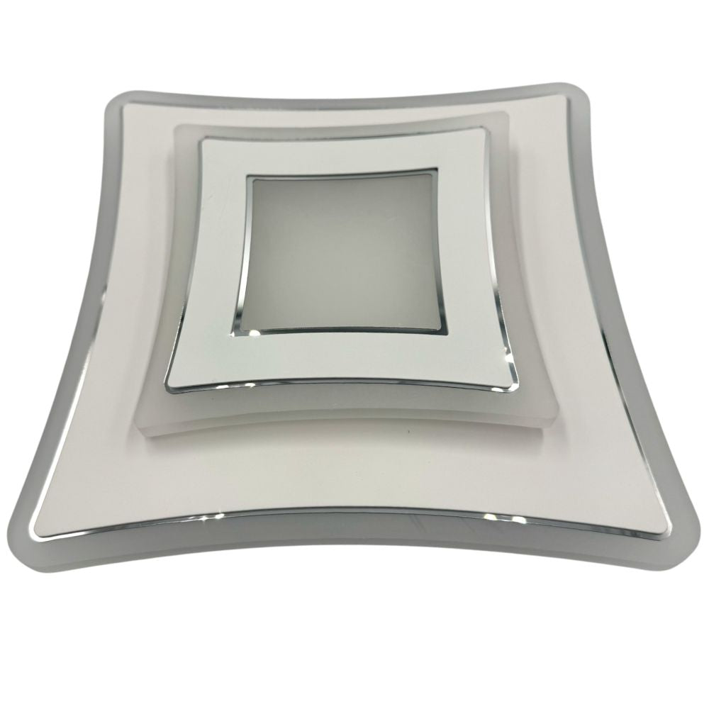 PLAFONIERA LED SINOPE 76W/5450LM 3000K/4000K/6500K 400X400X50MM