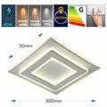 PLAFONIERA LED SINOPE 56W/4600LM 3000K/4000K/6500K 300X300X50MM