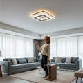 PLAFONIERA LED SINOPE 76W/5450LM 3000K/4000K/6500K 400X400X50MM