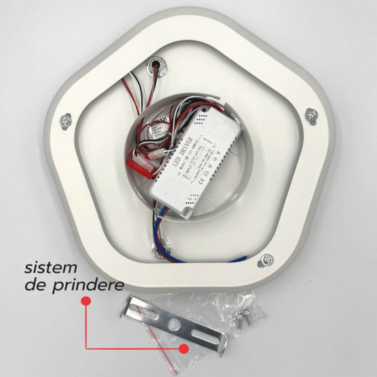 PLAFONIERA LED CRESSIDA 50W/3800LM 3000K/4000K/6500K