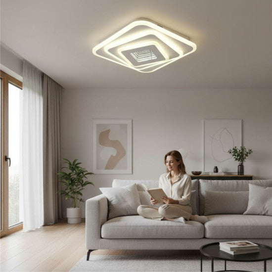 Plafoniera Led Naiad 96W/6100lm 3000k/4000k/6500k