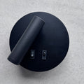 Aplica led neagra cu spot 10W/430LM/3000K-4000k-6500k - 140mm