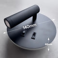 Aplica led neagra cu spot 10W/430LM/3000K-4000k-6500k - 140mm