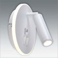 Aplica LED alba cu spot 10w 430lm 3000k-4000k-6500k 140mm*140mm*68mm