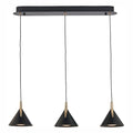 Lustra led Gemini cafenie 24W/1900LM 3000K-6500K