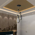 CANDELABRU LED TREND NEGRU 72W/5760lm 3000K-6500K