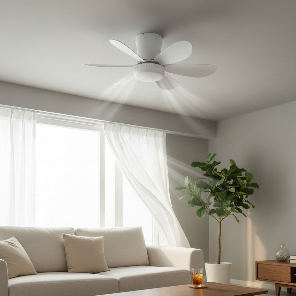 LUSTRA LED CU VENTILATOR 12W ALBA