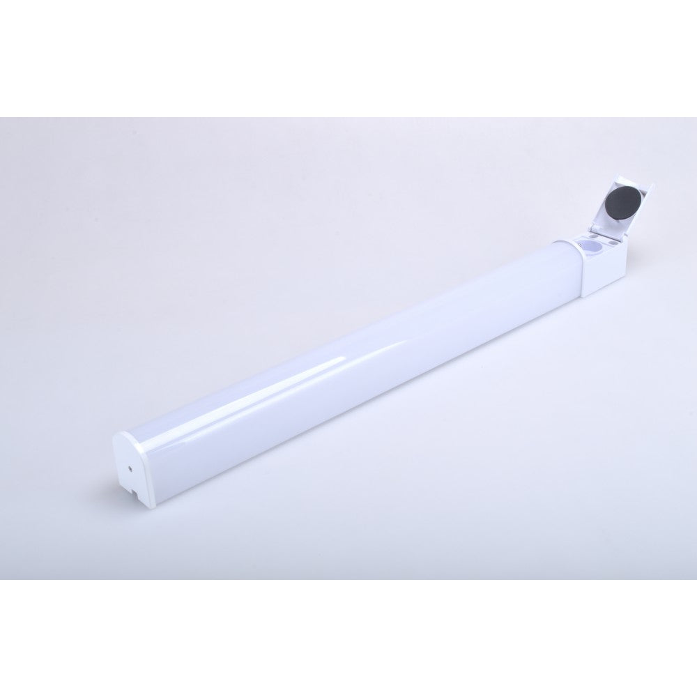 Corp LED baie alb, cu priza, 15w, 6500K, lumina rece, cu protectie IP44
