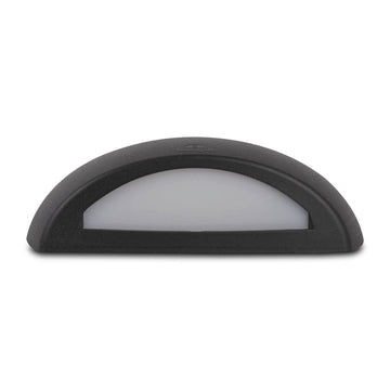Aplica Francy 6W LED E27, 2700K, IP66, negru, Fumagalli