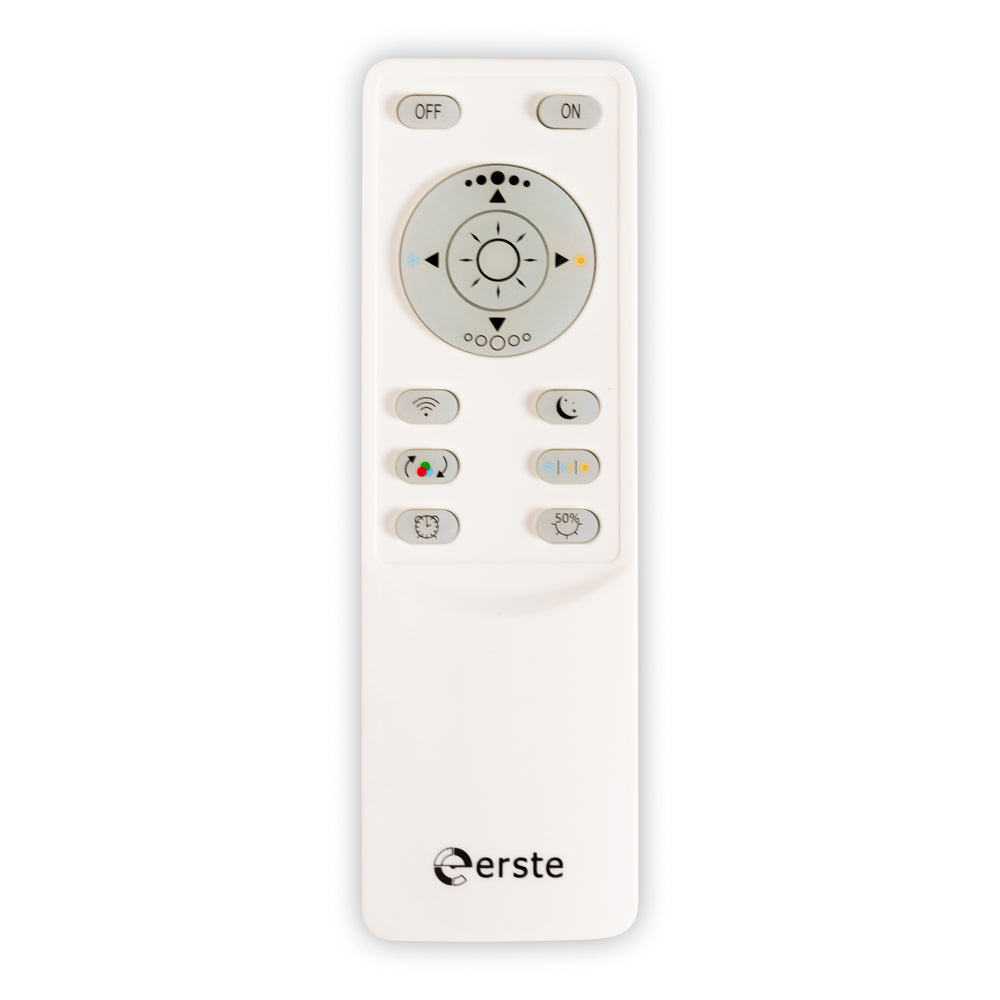 Lustra Oro LED 52W, 56 cm, 3500-6000K, cu telecomandă, Erste