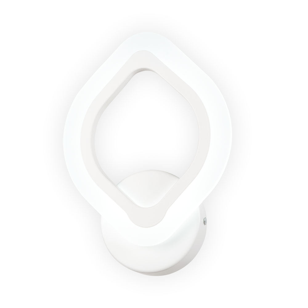 Aplica Agata LED 12W, 3CCT on/off, alb, Erste