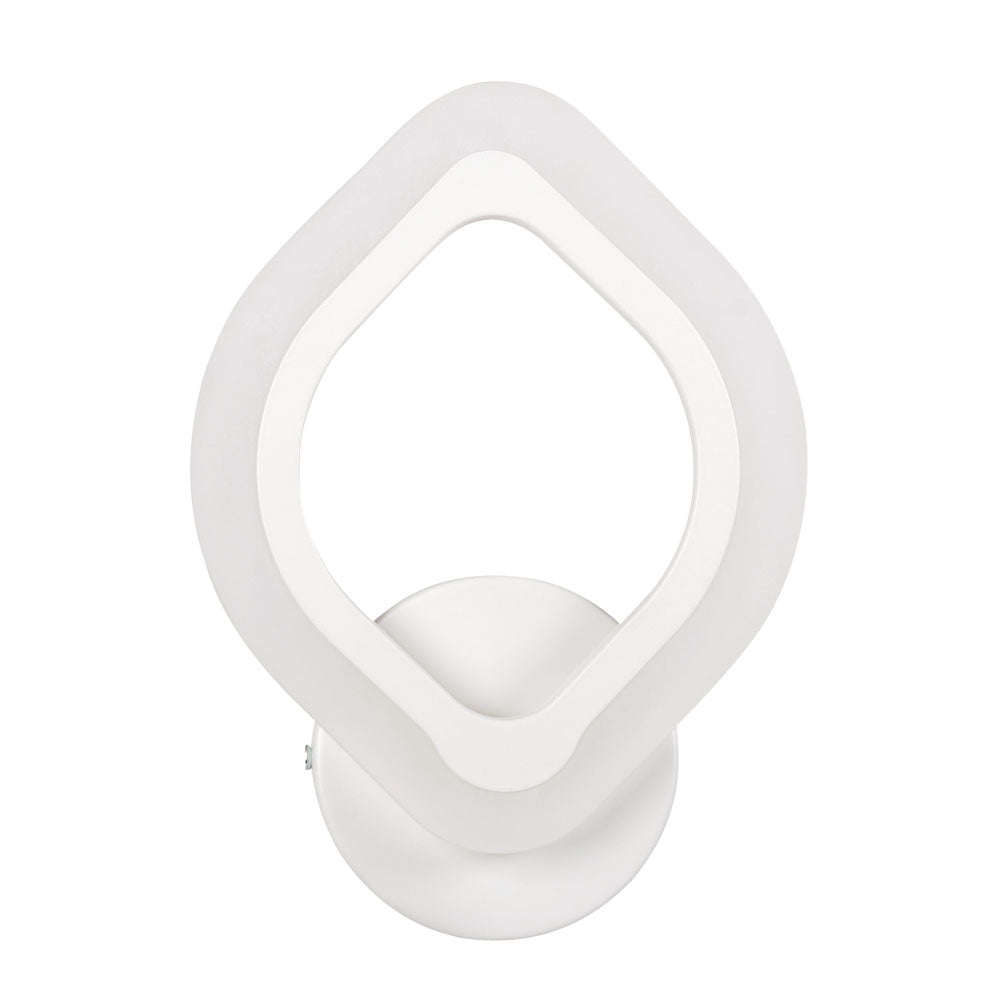 Aplica Agata LED 12W, 3CCT on/off, alb, Erste