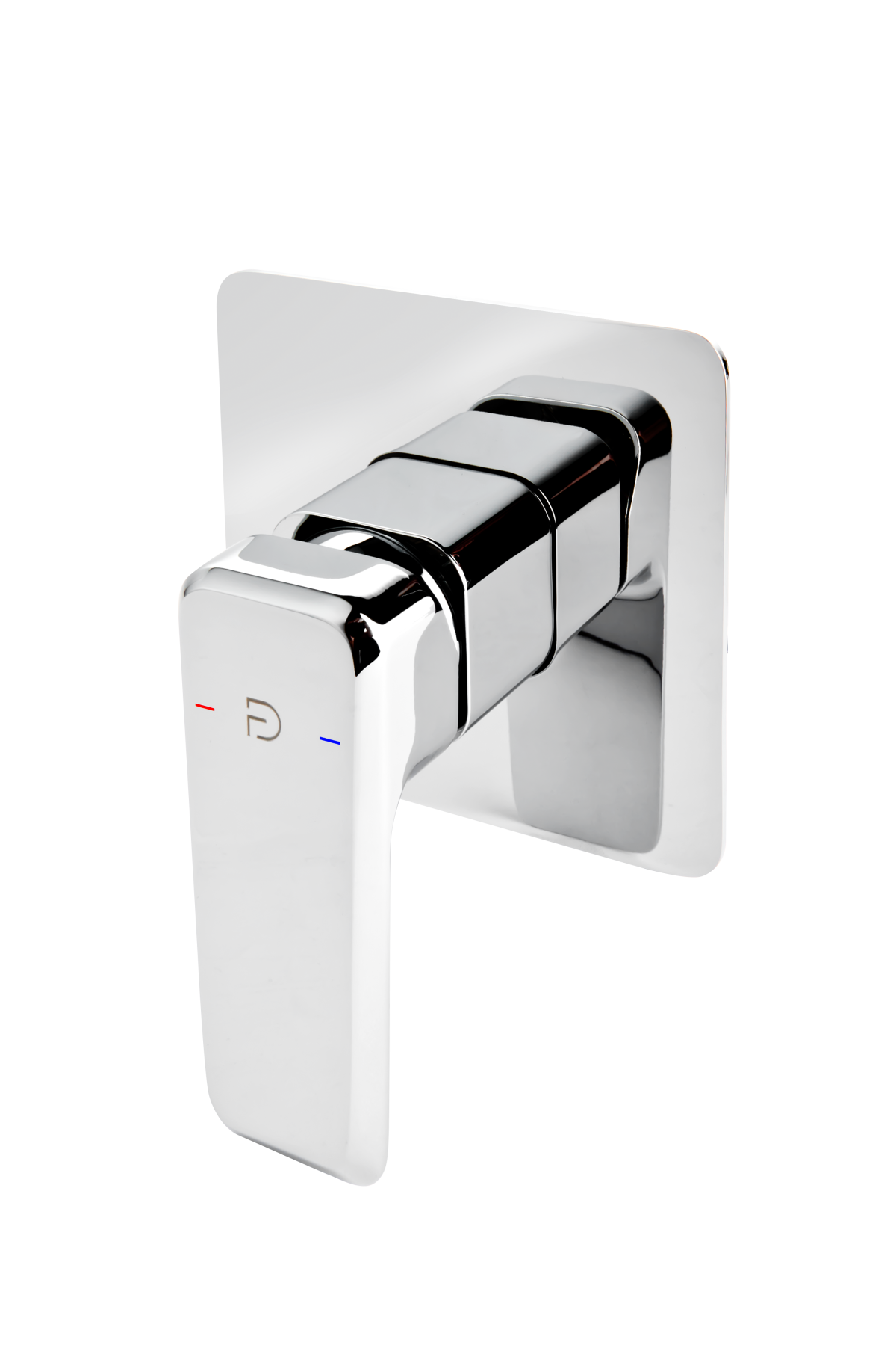 FDesign Sistem Dus 6 In 1 Brina, Baterie Incastrata 2 Iesiri, Cap Dus Fix, Brat, Para, Furtun Si Racord Pentru Baterie Incastrata, Crom, Seria: BRINA
