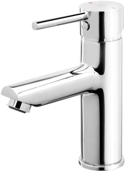 FDesign Baterie Lavoar Flusso Cu Ventil Click-Clack, Crom, Seria: FLUSSO