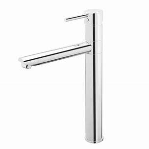 FDesign Baterie Lavoar Inalta Flusso Cu Ventil Click-Clack, Crom, Seria: FLUSSO