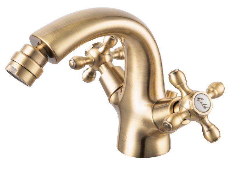 FDesign Baterie Bideu Lacrima Cu Ventil, Bronz, Seria: LACRIMA