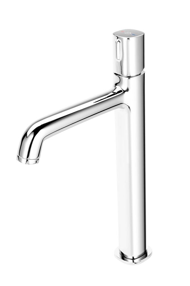 FDesign Baterie Lavoar Inalta Meandro Cu Ventil Click-Clack, Crom, Seria: MEANDRO