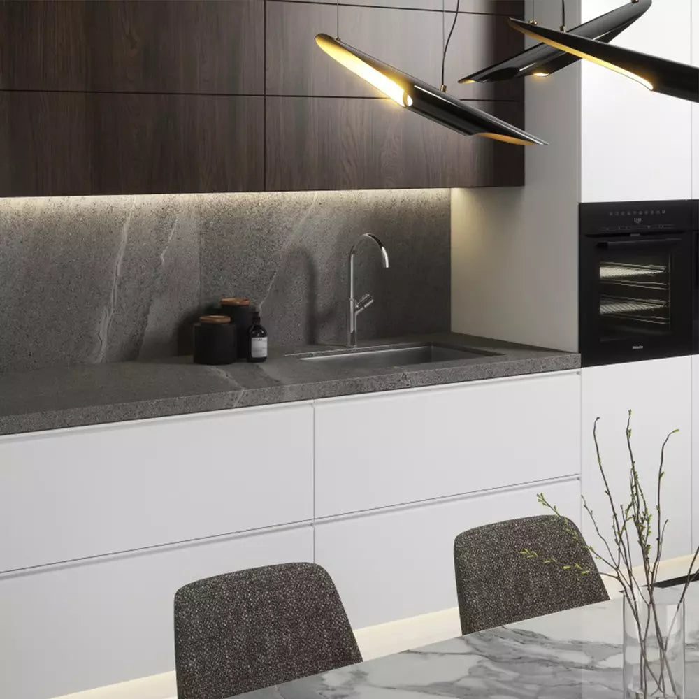 Baterie bucatarie lebada FDesign Meandro crom