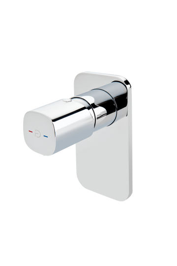 FDesign Baterie Incastrata Dus Meandro Cu 1 Iesire, Crom, Seria: MEANDRO