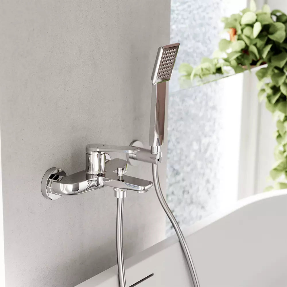 Baterie cada/dus FDesign Seppia crom, 1/2''