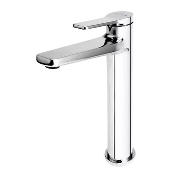 Baterie lavoar inalta seppia FDesign cu ventil click-clack, crom