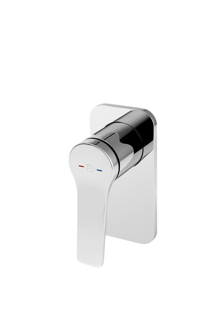 FDesign Baterie Incastrata Dus Seppia Cu 1 Iesire, Crom, Seria: SEPPIA