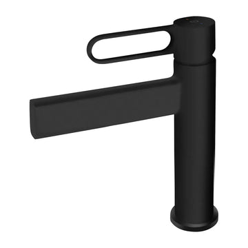 Baterie lavoar zaffiro, FDesign negru mat