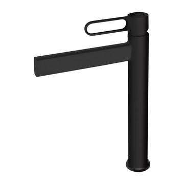 Baterie lavoar inalta zaffiro, FDesign negru mat