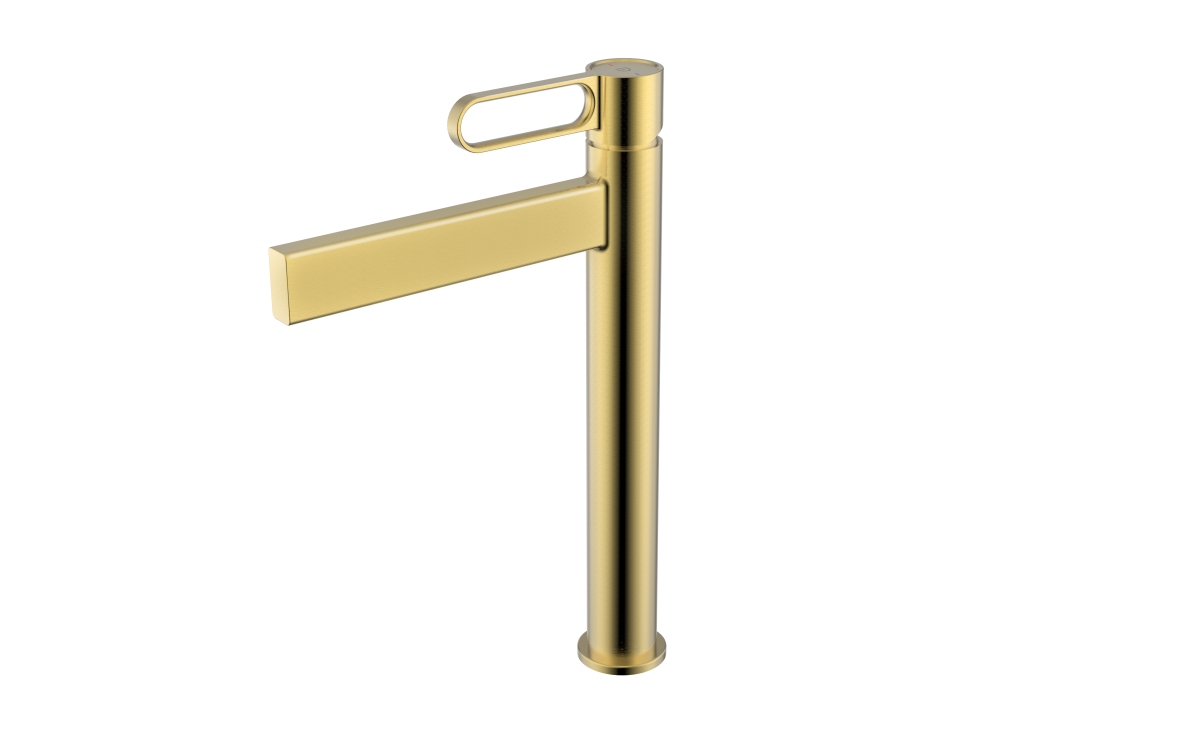FDesign Baterie Lavoar Inalta Zaffiro, Auriu Periat, Seria: ZAFFIRO