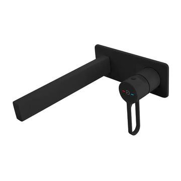 Baterie incastrata lavoar zaffiro, FDesign negru mat