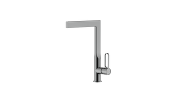 Baterie bucatarie pipa inalta zaffiro, FDesign gun metal, gun metal