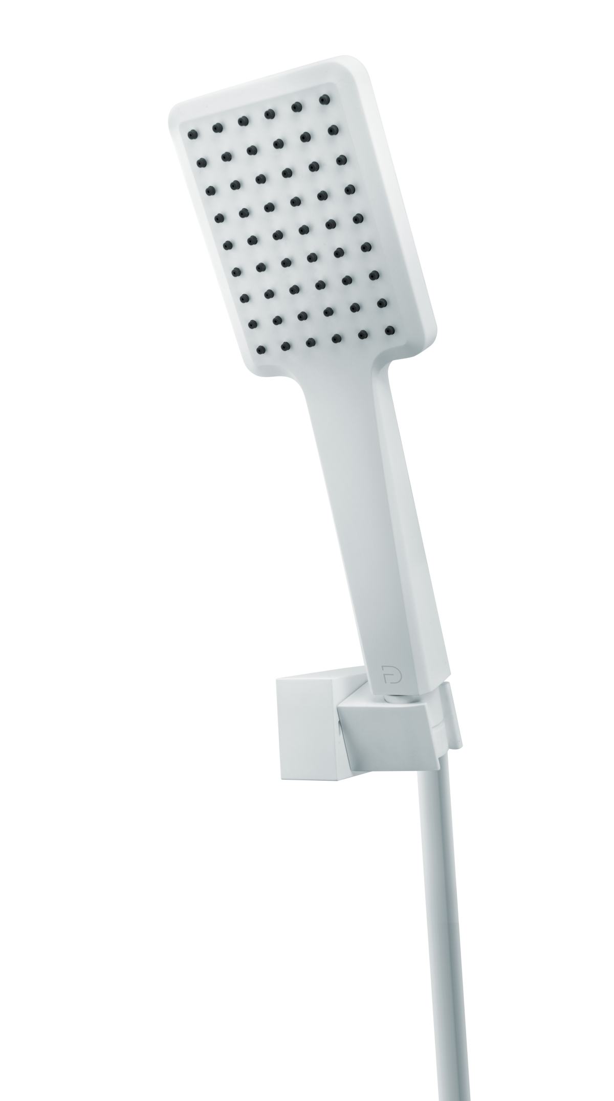 FDesign Set De Dus Rivus, Cu Suport, Furtun Si Para Dus 1 Functie Alb, Seria: RIVUS