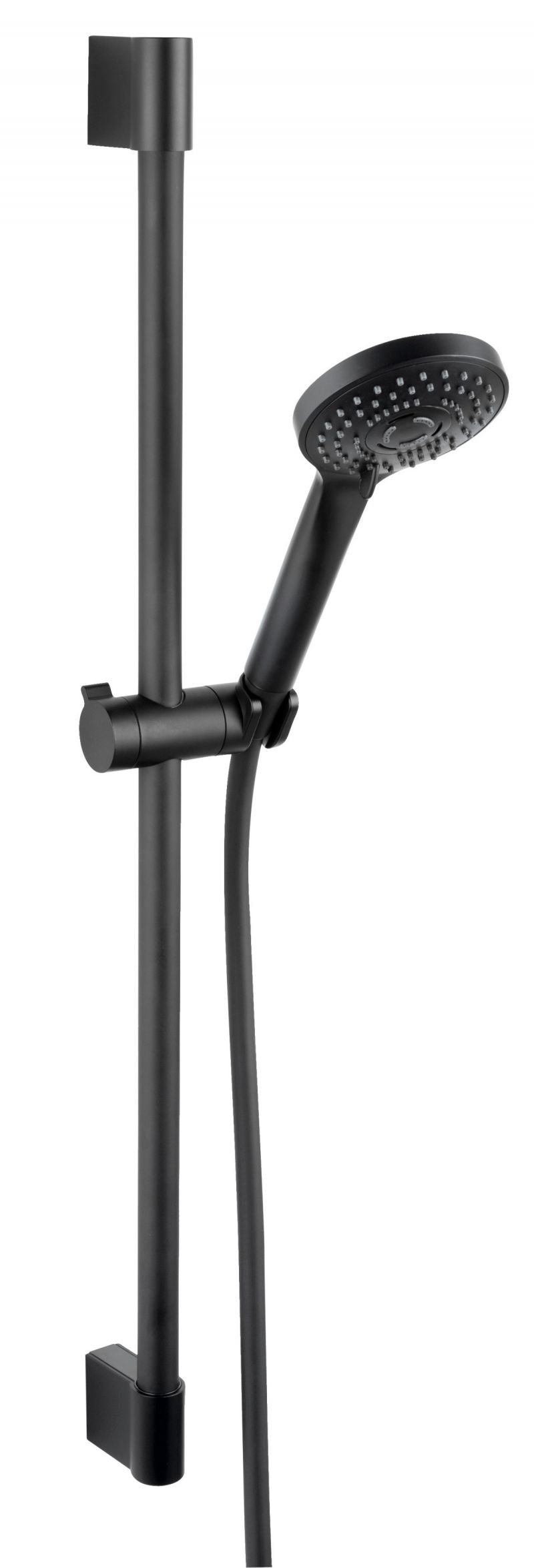 FDesign Set Dus Inula, Cu  Bara Culisanta, Furtun Si Para Dus 3 Functii, Negru, Seria: INULA