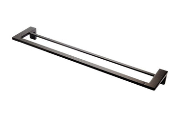 FDesign Suport Prosop Dublu Piazza 600 Mm, Negru, Seria: PIAZZA