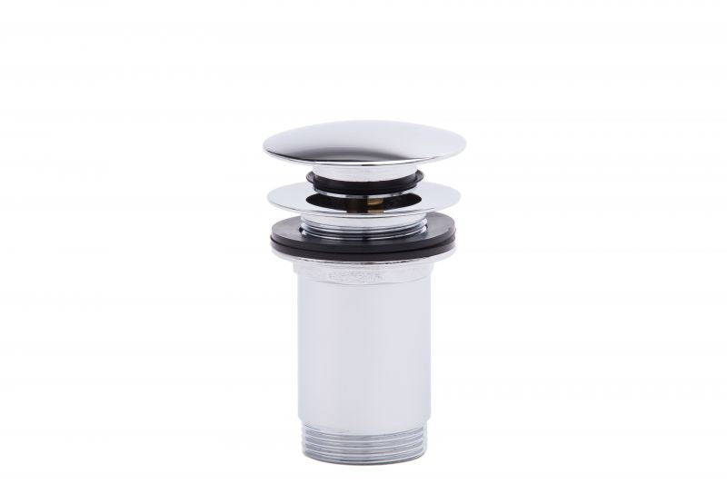 FDesign Ventil Lavoar Click-Clack Kleome Fara Preaplin, 1 1/4 Alama, Crom, Seria: KLEOME