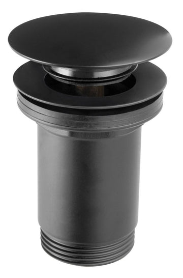 FDesign Ventil Lavoar Click-Clack Kleome Fara Preaplin, 1 1/4 Alama, Negru, Seria: KLEOME