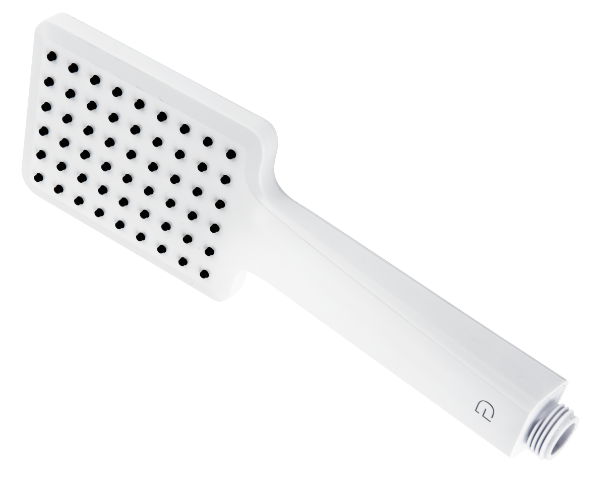 FDesign Para Dus Patrata Inula, 1 Functie, Alb, Seria: INULA