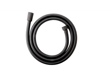 FDesign Furtun Dus Anti-Twist Inula, 150 Cm, Pvc Cu Capat Conic, Negru, Seria: INULA
