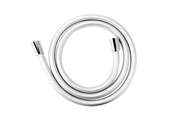 FDesign Furtun Dus Anti-Twist Inula, 150 Cm, Pvc Cu Capat Conic, Argintiu, Seria: INULA
